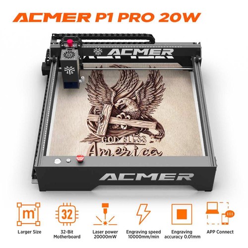 ACMER P1 Pro 20W Lasergravurschneider