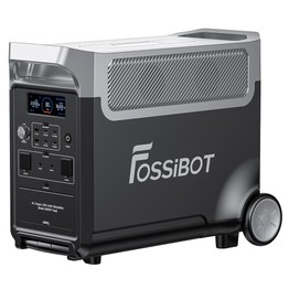 FOSSiBOT F3600 Power Station 3840Wh LiFePO4 Solar Generator 3600W AC Output