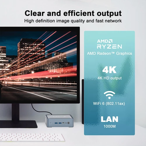 MINISFORUM X300 AMD Ryzen5 Pro 3400GE 16GB/512GB Mini PC