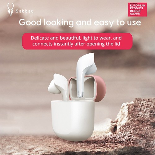 Sabbat Jetpods TWS Earbuds Ivory White