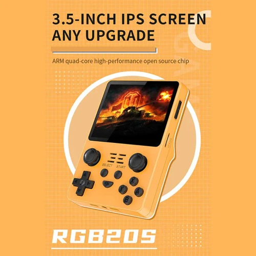 POWKIDDY RGB20S 3.5-Inch 4:3 IPS OGA Screen Open Source Handheld