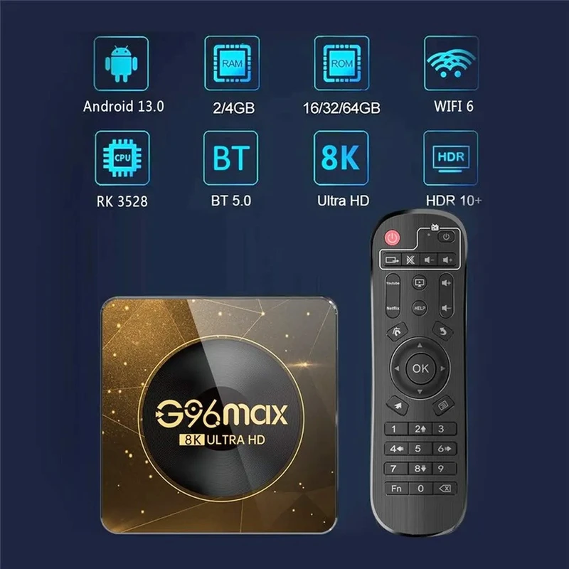 Amazon.com: EASYTONE Android TV Box 13.0, 2025 Android TV