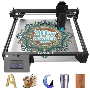 LONGER RAY5 20W Laser Engraver Cutter, Fixed 