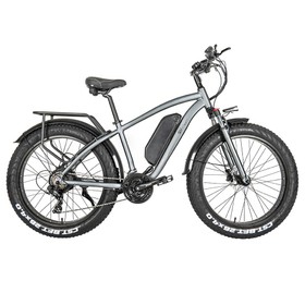 Электрический велосипед CMACEWHEEL M26 26 дюймов, 48 В, 17 Ач, 45 км/ч, 750 Вт, мотор серый