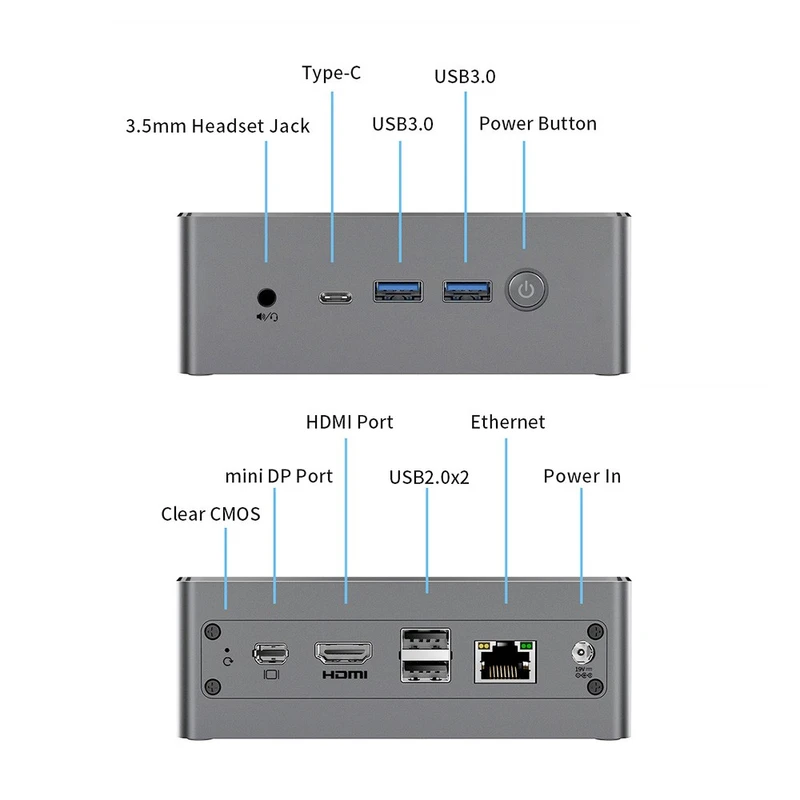 BMAX B5 Pro Mini PC 16GB DDR4 512GB SSD