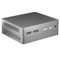 AOOSTAR N100 Mini PC, 12th Gen Intel Alder Lake N100 Max 3.4GHz, 16GB DDR5 4800MHz 512GB M.2 SSD, 1xHDMI 2.0 1xDP 4K@60Hz Dual Display, 1xUSB 3.0 3xUSB 2.0 2x1000Mbps RJ45 1x3.5mm Audio, 2.4/5GHz WiFi Bluetooth 4.2, Windows 11 - EU Plug