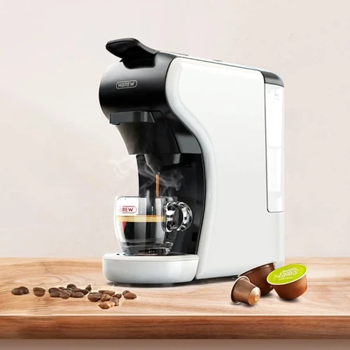 HiBREW Coffee Machine 19 Bar  Espresso coffee machine, Espresso coffee,  Capsule coffee machine