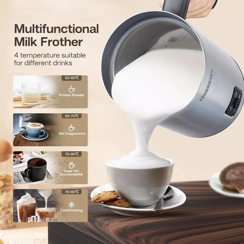Milk Frother 4 in 1 Foamer Fully Automatic Cold/Hot Latte