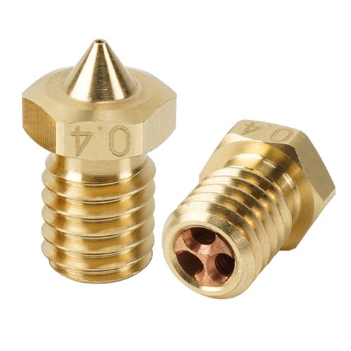 15 Stück ZWEI BÄUME E3D V6 CHT Düse (0,4 mm 5 Stück, 0,6 mm 5 Stück, 0,8 mm 5 Stück)