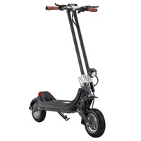 G63 Electric Scooter 1200W Single Motor 48V 15Ah Battery support 25km/h 50KM Range 11 Inch Pneumatic Tires Tuya APP Control Removable Battery Off-Road E-Scooter - Black