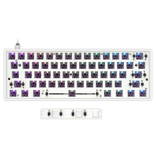 Skyloong GK61 Lite Keyboard Barebone White