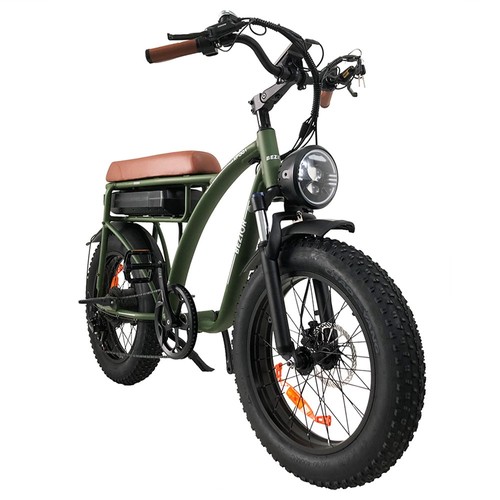 BEZIOR XF001 Plus E-Bike 20 Zoll 48 V 17,5 Ah 45 km/h 1000 W Motor Armeegrün