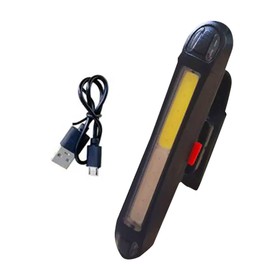 Bike Taillight 5 Lighting Modes USB Charging Blue & White