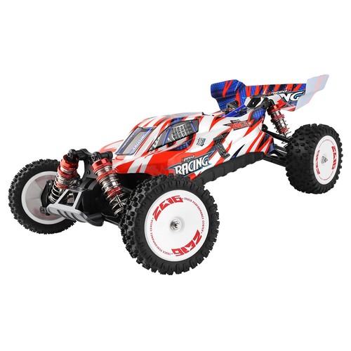 Wltoys 124008 RC Racing Car 60km/h 1300mAh 2 Batteries