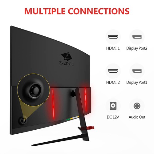 Edge-cクローン　BOOWY Z-EDGE UG27 1080p 200 Hz Curved Gaming Monitor User Manual