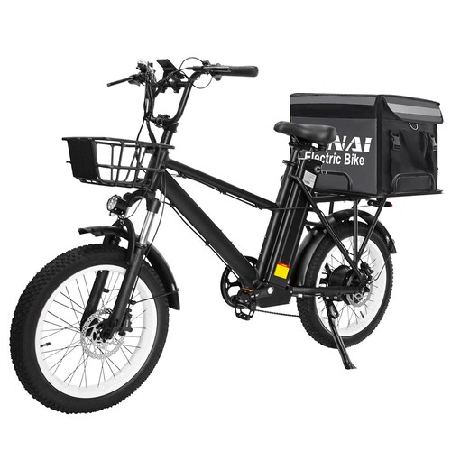 GUNAI GN66 Electric Cargo Bike 20 inch 48V 28Ah 45km/h 1000W Motor