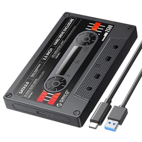 Acheter TISHRIC nouveau boîtier de disque dur en plastique 2.5 ''6GBPS 10 to  boîtier SSD SATA à Type c adaptateur boîtier de disque dur externe pour  ordinateur portable