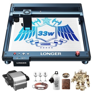 LONGER Laser B1 30W Laser Engraver Cutter, 6-