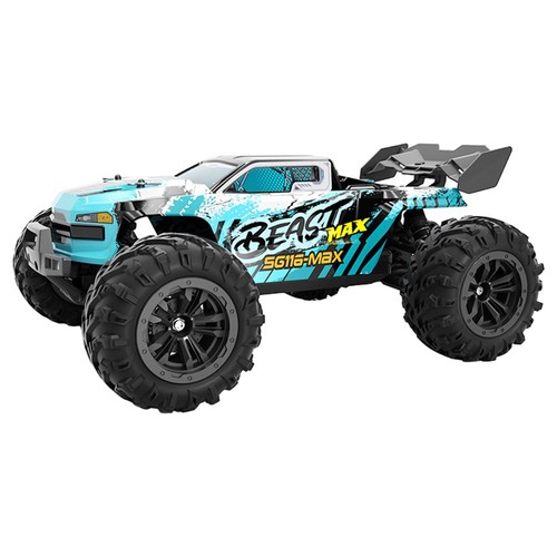 ZLL SG116 MAX 1:16 fullskalig RC-modellkontroll Fjärrkontroll Fordon Borstlöst 4WD All Terrain Big Foot terrängfordon - 1 batteri