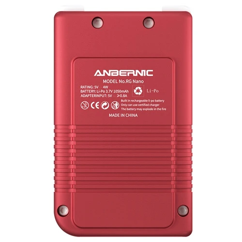 ANBERNIC RG Nano Game Console 128GB Red