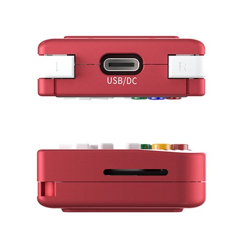 ANBERNIC RG Nano Handheld Game Console 64GB TF Card Red