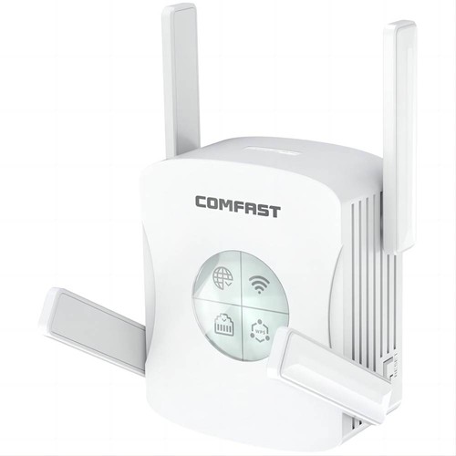 COMFAST CF-XR183 WLAN-Router-Repeater bis zu 1200 m, 4 x 2 dBi Antennen, WLAN-Signal-Repeater, WiFi 6 – US