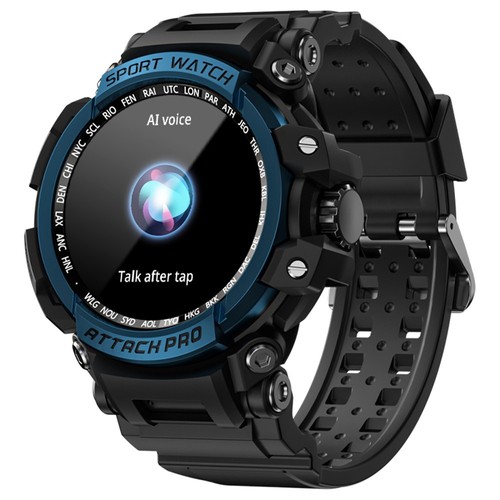 LOKMAT ATTACK Pro Smartwatch 1,32 Zoll TFT-LCD-Bildschirm Bluetooth 5.1 IP68 Wasserdicht HR