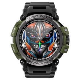 Inteligentné hodinky LOKMAT ATTACK Pro zelené