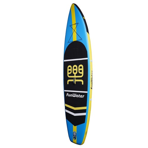 FunWater Cruise aufblasbares Stand-Up-Paddle-Board, 335 x 84 x 15 cm, ultraleicht für alle Niveaus, mit 10 l Trockentasche, Reiserucksack