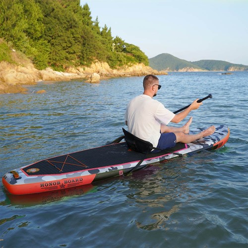 FunWater SUPFW10B Aufblasbares Stand-Up-Paddle-Board, 10,8 Zoll lang, 33 Fuß breit und 6 Fuß dick