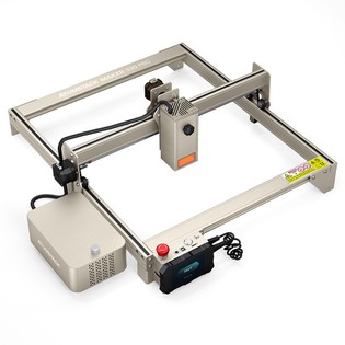 ATOMSTACK Maker S30 Pro Laser Engraver Cutter, 33W Laser Power, Air Assist, 0.01mm Engraving Accuracy, Offline Engraving, 32-bit Mainboard, 400x400mm