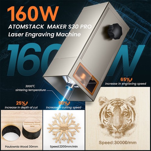 ATOMSTACK Maker S30 Pro Lasergravurschneider