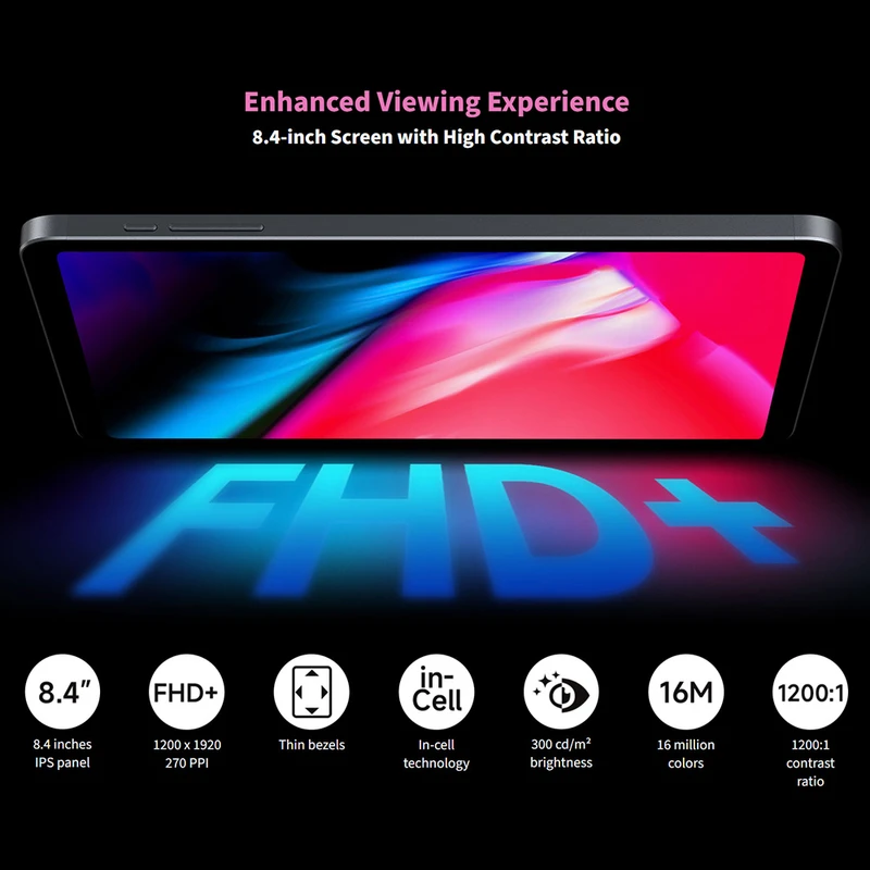 Amazon.co.jp: ALLDOCUBE iPlay50 mini Lite 8インチ  タブレット【2024iwawaキッズソフト内蔵版】Widevine L1対応 8コアCPU 8GB(4+4仮想)RAM 64GB ROM  512GB拡張 Android 13 タブレット 1280×800 IPS ディスプレイ WiFi BT5.0 GMS認証 4000mAh  5+5MPカメラ 軽量子供にも 