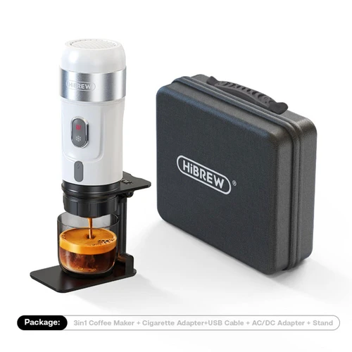  2 in 1 Capsule & Ground Mini Espresso Portable Coffee Maker Hot  and Cold Extraction USB Electric Coffee Powder Making Machine : Home &  Kitchen