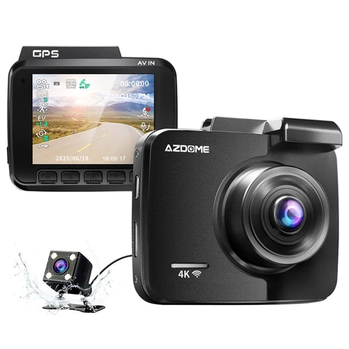 AZDOME GS63H 4K Dash Cam Built-in Wi-Fi & GPS 64GB