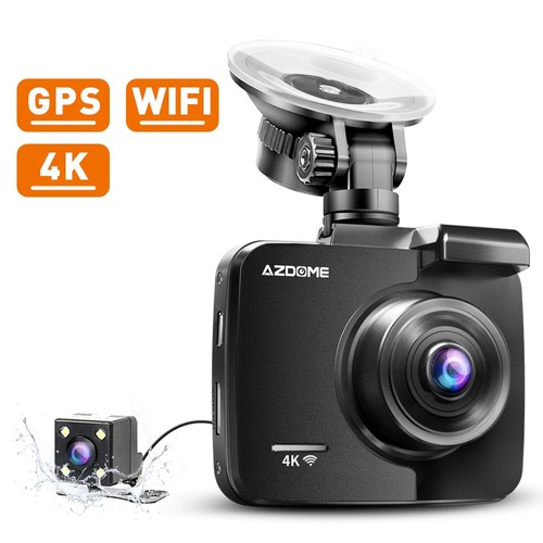 AZDOME GS63H 4K Dash Cam Built-in Wi-Fi GPS 64GB