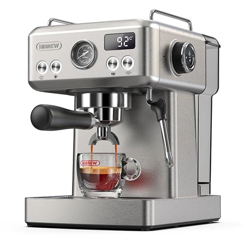 3in1 Electric Espresso Maker 58mm Coffee Machine W/ Coffee Grinder Milk  Frother