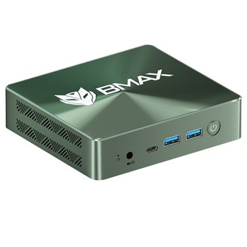 BMAX B6 Power Mini PC, Intel Core i7-1060NG7 up to 3.8GHz, 16GB LPDDR4 1TB SSD, 2xHDMI Full Feature Type-C 4K Triple Display, 3xUSB3.0 1000Mbps RJ45 LAN, Wi-Fi 6 BT 5.2 3.5mm Audio, Windows 11 Pro-EU