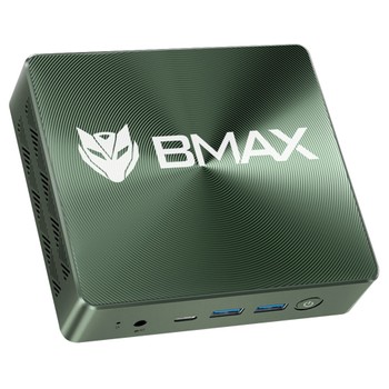 BMAX B6 Pro Mini PC, Intel Core i5-1030NG7 up to 3.5GHz, 16GB LPDDR4 512GB SSD, 2xHDMI Full Feature Type-C 4K Triple Display, 3x USB3.0 1000Mbps RJ45 LAN, Wi-Fi 5 BT 4.2 3.5mm Audio, Windows 11 Pro - EU