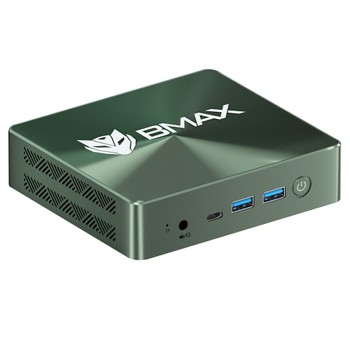 BMAX B6 Pro Mini PC, Intel Core i5-1030NG7 up to 3.5GHz, 16GB LPDDR4 512GB SSD, 2xHDMI Full Feature Type-C 4K Triple Display, 3x USB3.0 1000Mbps RJ45 LAN, Wi-Fi 5 BT 4.2 3.5mm Audio, Windows 11 Pro - EU