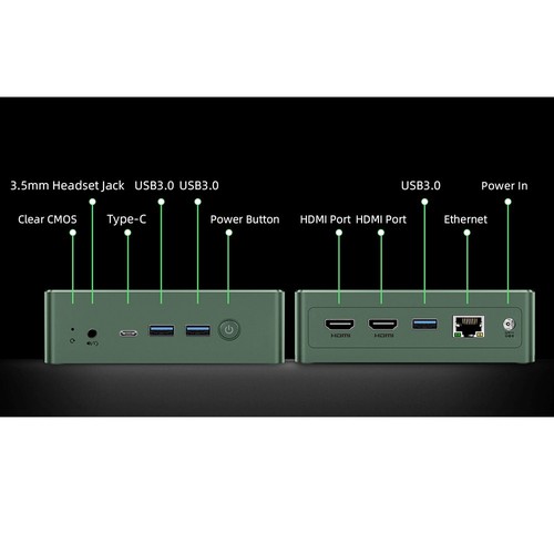 新品未使用BMAX B6 Pro ミニ PC ビーマックス16GB 512GB Intel i5 Silent Compact Mini Office PC MaxMini B6 Pro - Buy Intel