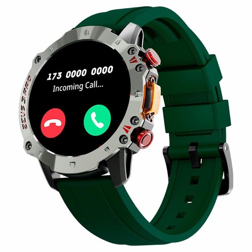 LOKMAT ZEUS 3 Pro Smartwatch 1.39 TFT-skärm Hjärtfrekvens, Blodtryck, SpO2 Monitor Bluetooth 5.1 - Grön