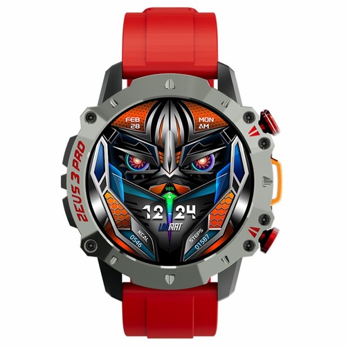 LOKMAT ZEUS 3 Pro Smartwatch Red