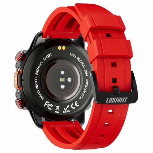 LOKMAT ZEUS 3 Pro Smartwatch Red