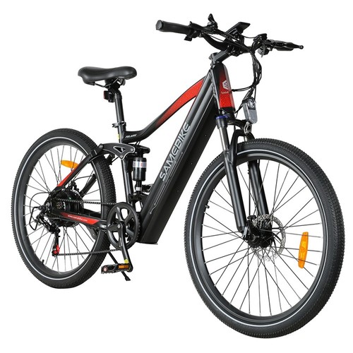 Samebike XD26-II Elektrofahrrad, 750 W Motor, 40 km/h Geschwindigkeit, 48 V, 14 Ah, Schwarz