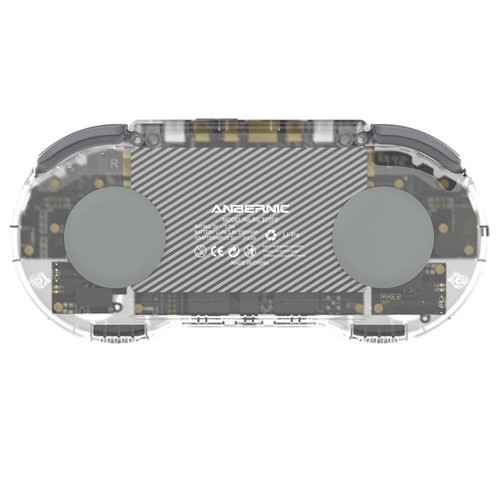 ANBERNIC RG353PS Spielekonsole 1 GB LPDDR4 16 GB TF Linux 5G WiFi – Weiß Transparent