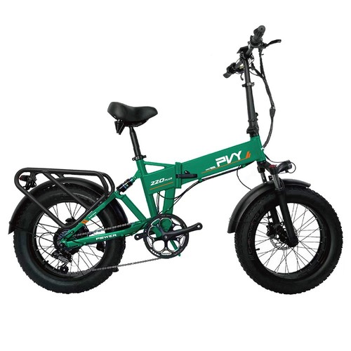 PVY Z20 Plus E-Bike 20 inch Tires 48V 1000W 16.5Ah 50km/h Speed Green