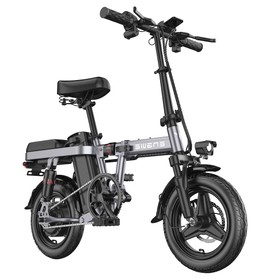 ENGWE T14 จักรยานไฟฟ้า 14 นิ้ว ยาง 48V 10Ah 250W มอเตอร์ 25km/h สีเทา