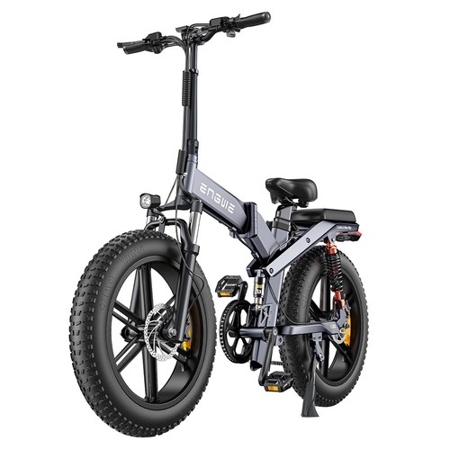 ENGWE X20 Elektrofahrrad, 48 V, 750 W Motor, 22,2 Ah Akku, 50 km/h, Grau