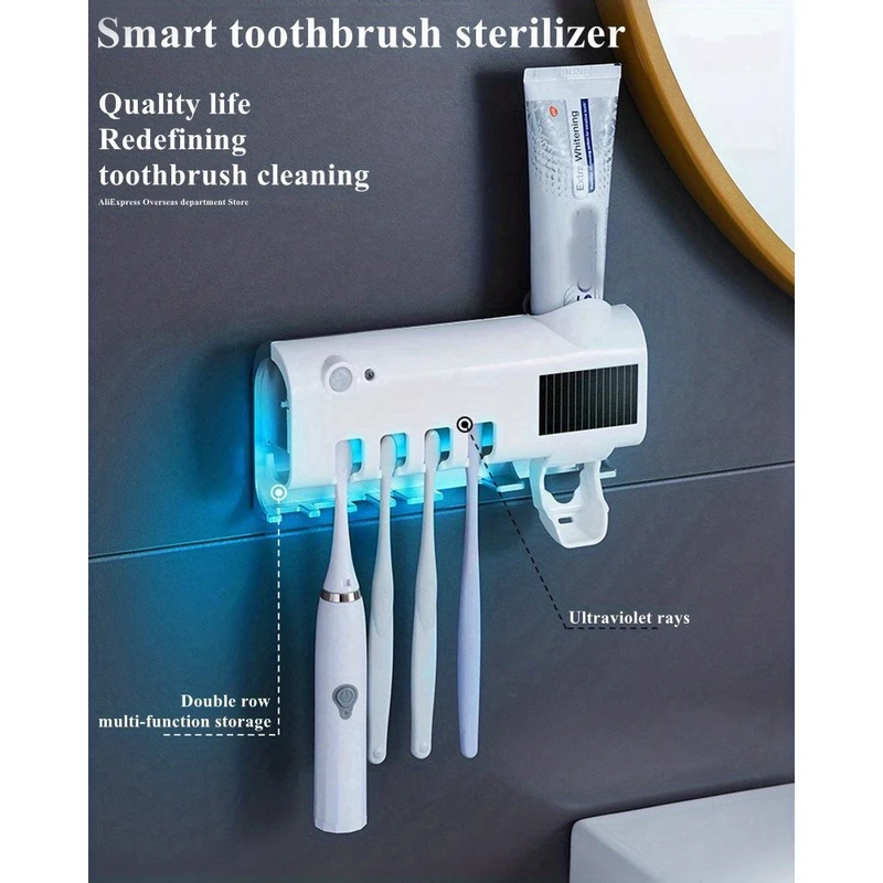 Kalamet Toothbrush Sanitizer and toothpaste shops holder